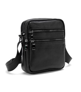Чоловіча шкіряна сумка через плече Tiding Bag M56-3646A - фото