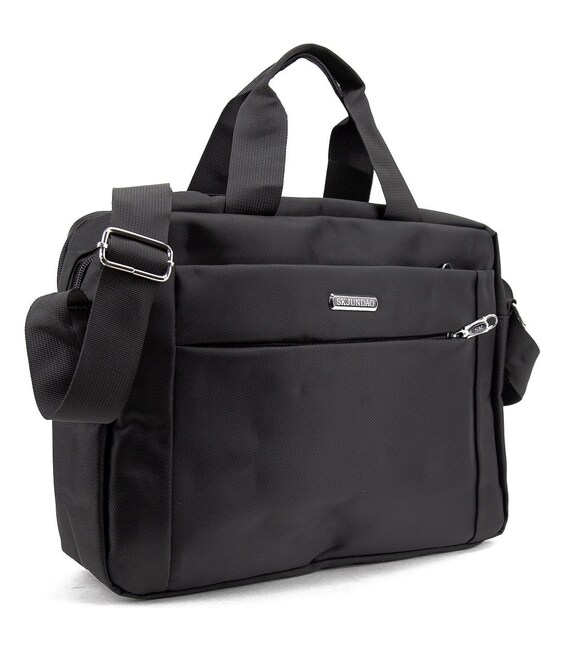 Сумка-портфель мужская текстильная для ноутбука 13' и документов Tiding Bag M56-3812A фото