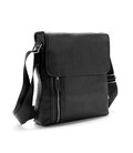 Мессенджер кожаный с клапаном Tiding Bag M56-17195A