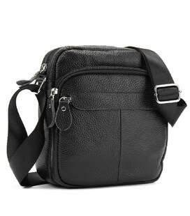 Кожаный небольшой мессенджер Tiding Bag M56-0082A фото