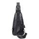 Мужской кожаный черный слинг на плечо Tiding Bag A25F-6601A фото
