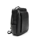 Шкіряний чорний рюкзак Tiding Bag A25F-8528-3A