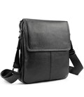 Шкіряний месенджер з клапаном на два відділи Tiding Bag M56-3508A