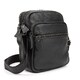 Кожаный небольшой мессенджер на два отделения Tiding Bag M56-2004A фото