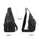 Сумка на одну шлейку чорна Tiding Bag FL-A25F-5055A - фото