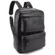 Чоловічий шкіряний рюкзак чорний Tiding Bag A25F-210727A - фото