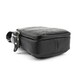 Кожаная сумка слинг черная Tiding Bag M56-2552A фото
