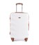 Валіза Wings 402 велика L біла - картинка, зображення, фото валізи