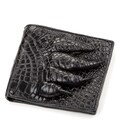 Гаманець чоловічий CROCODILE LEATHER 18200 з натуральної шкіри крокодила Чорний