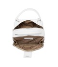 М'яка шкіряна сумка на два відділи з ручкою Firenze Italy F-IT-1045W