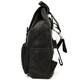 Міський шкіряний рюкзак HILL BURRY HB4066A чорний фото