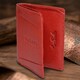 Кредитница Tony Perotti Giugiaro 1034 rosso (90326) Красная фото