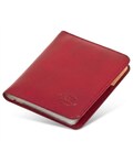 Визитница Tony Perotti из натуральной кожи Italico 2612 rosso (90667) Красная