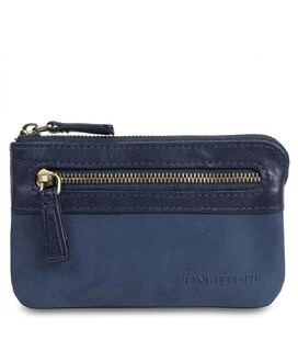 Ключница Tony Perotti из натуральной кожи Metropolis 359L navy (90016) Темно-синяя фото