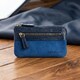 Ключница Tony Perotti из натуральной кожи Metropolis 359L navy (90016) Темно-синяя фото