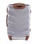 Валіза Wings 402 велика L срібна - картинка, зображення, фото валізи