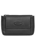 Ключница Tony Perotti из натуральной кожи Cortina 5060 nero (90146) Черная