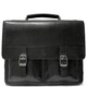Мужской портфель из натуральной кожи Tony Perotti Italico 9276G-35 (90416) Черный фото