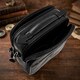 Мужская кожаная сумка Tony Perotti Italico 7058 nero (90634) Черная фото