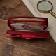Женский кошелек Tony Perotti Swarovski 1655A marlboro (90001) Красный фото