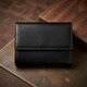 Женский кошелек Tony Perotti Swarovski 500N nero (90017) Черный фото