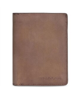 Вертикальное портмоне Tony Perotti Metropolis из натуральной кожи 3571 (90049) Camel фото