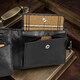 Мужское портмоне Tony Perotti Italico из натуральной кожи 396 nero (90112) Черное фото