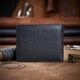 Мужское портмоне Tony Perotti из натуральной кожи Cortina 5051 nero (90115) Черное фото