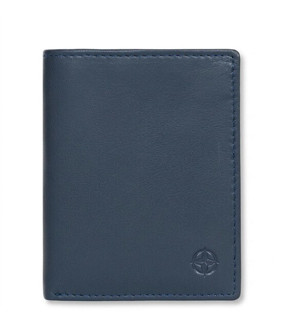 Портмоне Tony Perotti из натуральной кожи Cortina 5088 navy (90220) Темно-синее фото