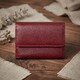 Женский кошелек Tony Perotti натуральная кожа Cortina 5056 rosso (90318) Красный фото