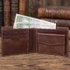 Мужское портмоне Tony Perotti Italico из натуральной кожи 534 (90434) Коньячное фото
