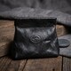 Женская монетница Tony Perotti из натуральной кожи Italico 1615 nero (90542) Черная фото