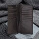 Мужское вертикальное портмоне Tony Perotti из натуральной кожи Italico 1437 nero (90659) Черное фото