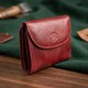 Женский кошелек Tony Perotti из натуральной кожи Italico 2058 rosso (90690) Красный фото