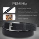 Мужской ремень из натуральной кожи Tony Perotti Cinture 0106 nero (90343) Черный фото