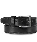 Мужской джинсовый ремень Tony Perotti из натуральной кожи 645/40 NERO (90366) Черный