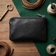Ключница Tony Perotti New Contatto из натуральной кожи 359L nero (90418) Черная фото