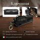 Ключница на молнии Tony Perotti из натуральной кожи Italico 109 (90457) Черная фото