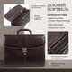 Мужской деловой портфель Tony Perotti 8009/42 moro (90378) Коричневый фото