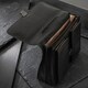 Мужской деловой портфель Tony Perotti натуральная кожа Italico 8013/42 (90379) Черный фото