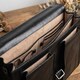 Мужской деловой портфель Tony Perotti натуральная кожа Italico 8013/42 (90379) Черный фото