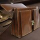 Мужской деловой портфель Tony Perotti Italico 8013/42 (90388) Коньячный фото