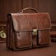 Мужской деловой портфель Tony Perotti Italico 8013/42 (90388) Коньячный фото