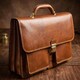 Мужской деловой портфель Tony Perotti Italico 8013/42 (90388) Коньячный фото