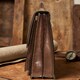 Мужской деловой портфель Tony Perotti Italico 8013/42 (90388) Коньячный фото