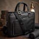 Мужская сумка-портфель Tony Perotti Contatto 8976 nero (90554) Черная фото