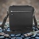 Мужская кожаная сумка Tony Perotti Contatto 9207 nero (90639) Черная фото