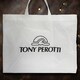 Мужская кожаная сумка Tony Perotti Contatto 9207 nero (90639) Черная фото