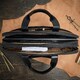 Мужской портфель из натуральной кожи Tony Perotti Italico 7044-40 nero (90641) Черный фото