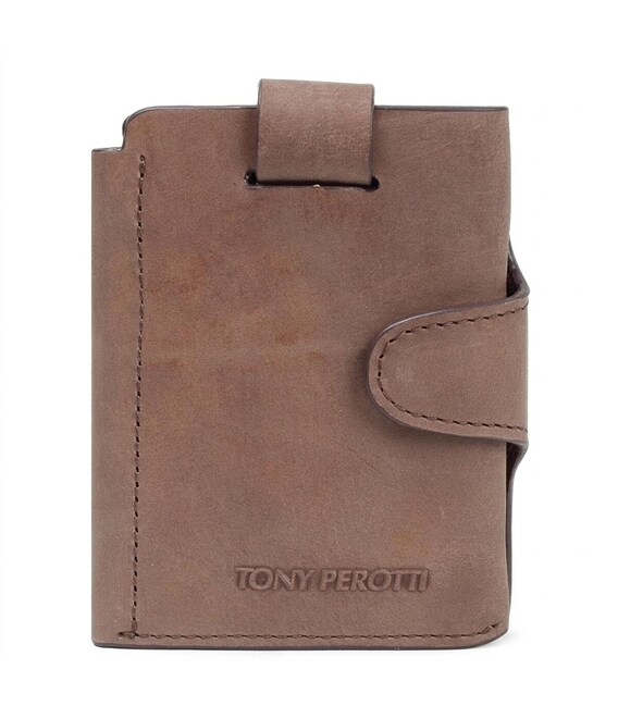 Мужское портмоне Tony Perotti Metropolis из натуральной кожи 3506 (90041) Camel фото